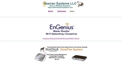 Desktop Screenshot of keenansystems.com